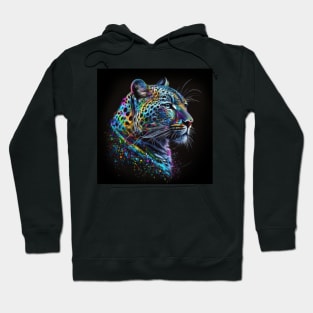 Painted leopard Hoodie